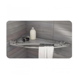 Fleurco Large Corner Glass Shelf spécification | Fixfr