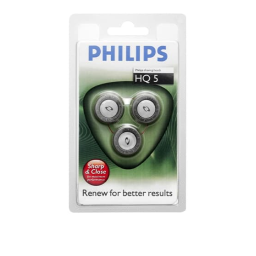 Philips HQ5/40 têtes de rasage Manuel utilisateur | Fixfr