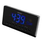 Denver CR-718 Clockradio Manuel utilisateur