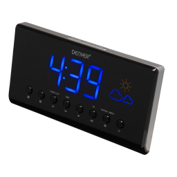 Denver CR-718 Clockradio Manuel utilisateur | Fixfr