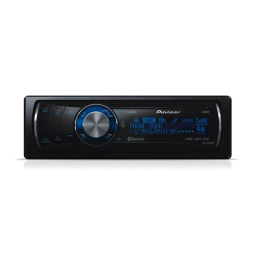 Pioneer DEH-P8100BT Manuel utilisateur | Fixfr