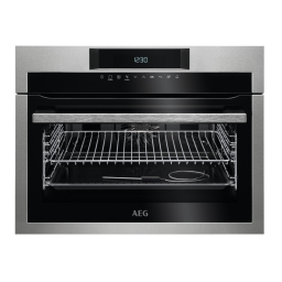 AEG KPE742220M Four compact Manuel utilisateur | Fixfr