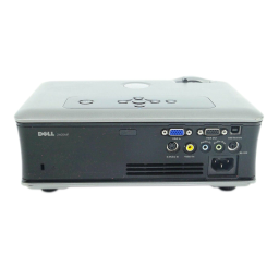 Dell 2400MP Projector electronics accessory Manuel utilisateur | Fixfr