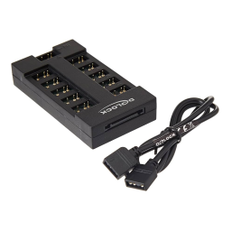 DeLOCK 64128 RGB Hub for ARGB LEDs Fiche technique | Fixfr