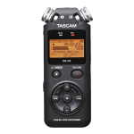 Tascam DR-05 Manuel utilisateur