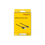 DeLOCK 83002 USB data and power cable for iPhone&trade;, iPad&trade;, iPod&trade; black 1 m Fiche technique