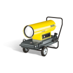 Wacker Neuson HD50 Direct Fired Air Heater Manuel utilisateur