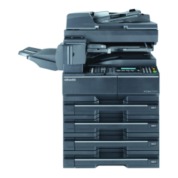 Olivetti d-Copia 2200MF Manuel utilisateur | Fixfr