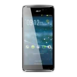 Acer Liquid E600 Manuel utilisateur | Fixfr