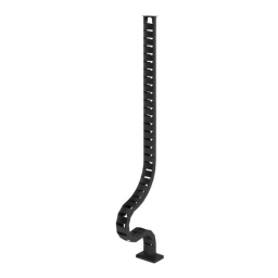 Dataflex 34.463 Addit cable guide sit-stand 130 cm set Installation manuel | Fixfr