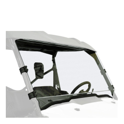 Kolpin 2786 UTV Windshield - Full-Fixed - Honda® Pioneer® 1000 2-Pass/5-Pass Manuel du propriétaire | Fixfr