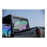 Kolpin 2747 UTV Windshield-Rear Panel - Polaris Ranger ETX/EV/500/570/570 Crew Manuel du propri&eacute;taire