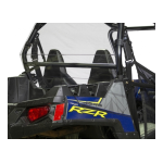 Kolpin 2726 UTV Windshield - Rear Panel - Polaris RZR Manuel du propri&eacute;taire