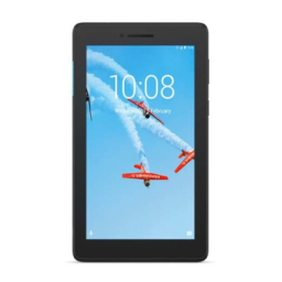 Lenovo Tab E7 Manuel utilisateur | Fixfr