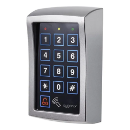 Sygonix SY-4730012 Code lock Surface-mount 12 V DC IP55 Manuel du propriétaire | Fixfr