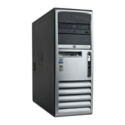 HP Compaq dc7100 Small Form Factor PC Guide de référence | Fixfr