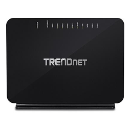 Trendnet RB-TEW-816DRM AC750 Wireless VDSL2/ADSL2+ Modem Router Manuel utilisateur | Fixfr