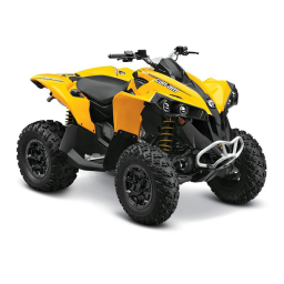 Can-Am Renegade 500/800/800 X 2008 Manuel du propriétaire | Fixfr