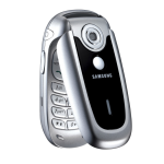 Samsung SGH-X640 Manuel utilisateur