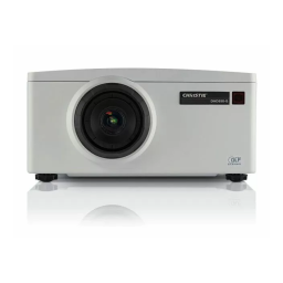 Christie DHD550-G 1-chip HD DLP 5,500 lumen digital projector Manuel utilisateur | Fixfr