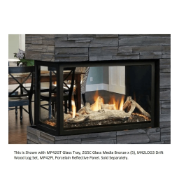 Kingsman Fireplaces MCVP42 Manuel utilisateur | Fixfr