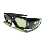 LG AG-S250J Lunettes 3D: Manuel d'utilisation + IA