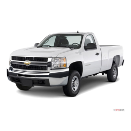 Chevrolet Silverado HD 2010 Mode d'emploi | Fixfr