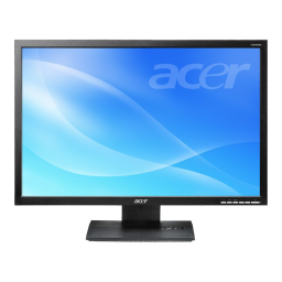 Acer V233H Monitor Manuel utilisateur | Fixfr