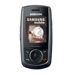 Samsung SGH-M600 Manuel utilisateur