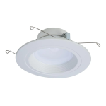 Halo RL4099BLE40AWH RL 4 in. 2700K-5000K Tunable Smart White Integrated LED Recessed Ceiling Light Trim Selectable Lumens Mode d'emploi