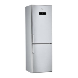 Whirlpool WBE3375 NFC TS Fridge/freezer combination Manuel utilisateur | Fixfr