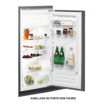 Whirlpool ARG 860/A+ Refrigerator Manuel utilisateur