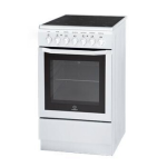 Indesit I5VMC1A(W) FR Cooker Manuel utilisateur