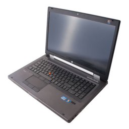 HP EliteBook 8760w Base Model Mobile Workstation Manuel utilisateur | Fixfr