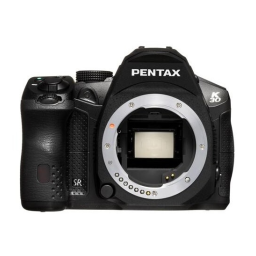 Pentax K-30 Manuel du propriétaire | Fixfr