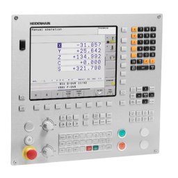 HEIDENHAIN TNC 128 (771841-05) CNC Control Manuel utilisateur | Fixfr