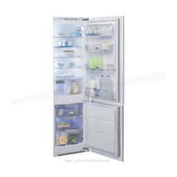 Whirlpool ART 474/4 Fridge/freezer combination Manuel utilisateur | Fixfr