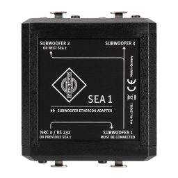 Neumann SEA 1 Manuel utilisateur | Fixfr