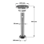 esotec 102754 Solar-Wegelampe Modena 45 cm Mode d'emploi