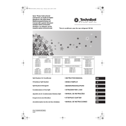 TECHNIBEL GRFMI500R7IAA SystÃ©mes DRV miniset - unitÃ©s extÃ©rieure Guide d'installation | Fixfr