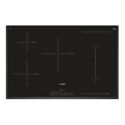 Bosch PVW8..F... Tables de cuisson : Chat IA & PDF | Fixfr