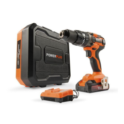 Powerplus POWDP15210 IMPACT DRILL IMPACT DRILL + BATT. 20V 2.0AH + CHAR Manuel du propriétaire | Fixfr