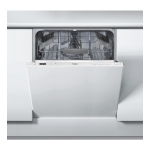 Whirlpool WRIC 3C26 P Dishwasher Manuel utilisateur