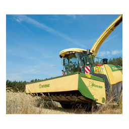 Krone BA X-Disc 620 Mode d'emploi | Fixfr