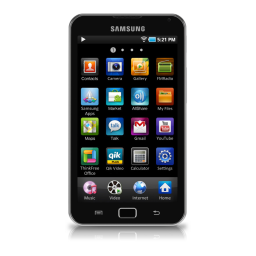 Samsung YP-G70CW Manuel utilisateur | Fixfr