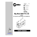 Miller BIG BLUE 300R PRO Manuel utilisateur