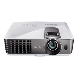 BenQ MX720 Manuel utilisateur | Fixfr