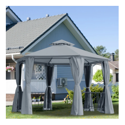 Outsunny 84C-052GY 13' x 13' Party Tent Mode d'emploi | Fixfr