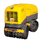 Wacker Neuson RTK82-SC3 Trench Roller Manuel utilisateur