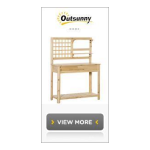 Outsunny 845-666ND Potting Bench Table Mode d'emploi